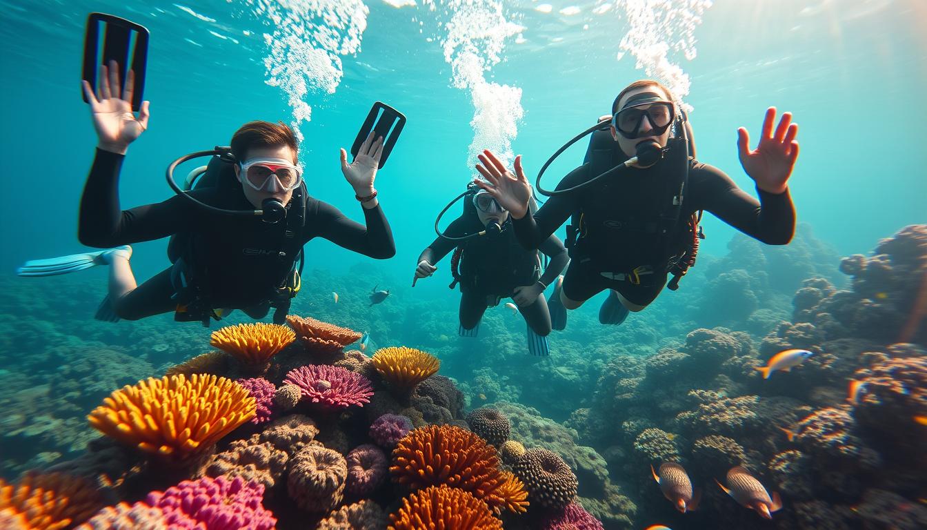 learning to dive safely